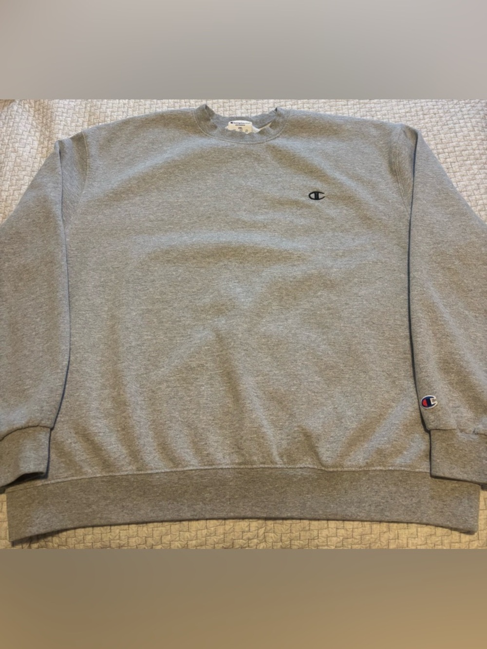 Champion Gray Blank Crewneck Size XL